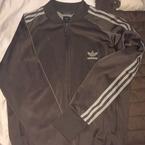 BROWN ADIDAS JACKET